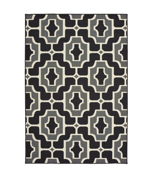 Oriental Weavers Area Rug Marina 1491Z Black 2' 5" X  4' 5"