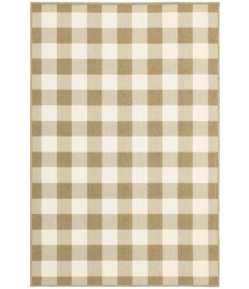 Oriental Weavers Area Rug Marina 2598I Tan 5' 3" X  7' 6"