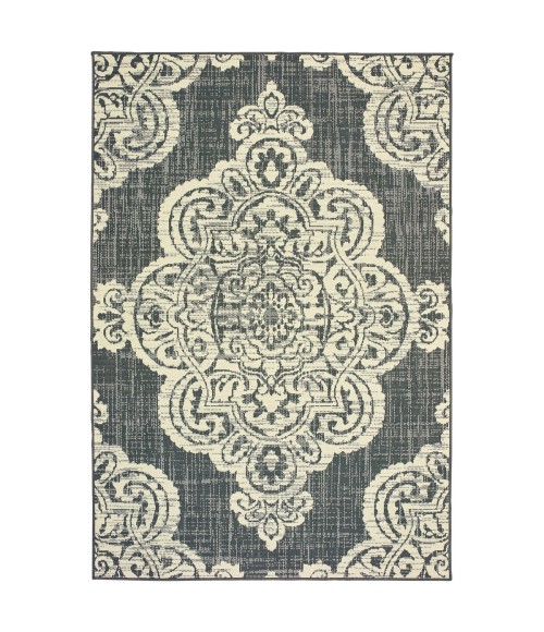 Oriental Weavers Area Rug Marina 5929E Grey 6' 7" X  9' 6"
