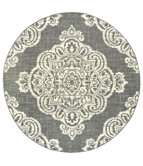 Oriental Weavers Area Rug Marina 5929E Grey 6' 7" X  9' 6"