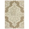 Oriental Weavers Marina 5929J Tan/ Ivory Area Rug 6 ft. 7 in. X 9 ft. 6 in. Rectangle