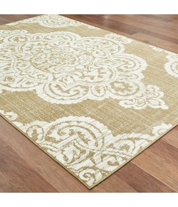 Oriental Weavers Marina 5929J Tan/ Ivory Area Rug 6 ft. 7 in. X 9 ft. 6 in. Rectangle