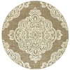 Oriental Weavers Marina 5929J Tan/ Ivory Area Rug 7 ft. 10 in. Round