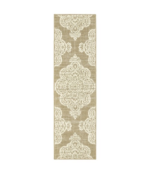 Oriental Weavers Area Rug Marina 5929J Tan 6' 7" X  9' 6"