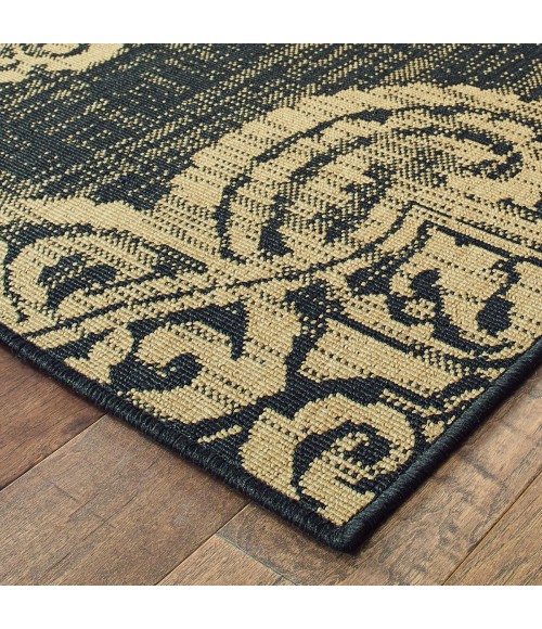Oriental Weavers Area Rug Marina 5929K Black 6' 7" X  9' 6"