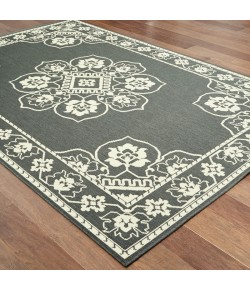 Oriental Weavers Marina 7764E Grey/ Ivory Area Rug 8 ft. 6 in. X 13 ft. 0 in. Rectangle