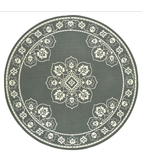 Oriental Weavers Area Rug Marina 7764E Grey 8' 6" X 13' 0"