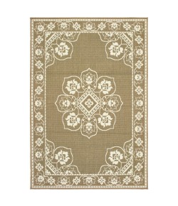 Oriental Weavers Marina 7764J Tan/ Ivory Area Rug 8 ft. 6 in. X 13 ft. 0 in. Rectangle