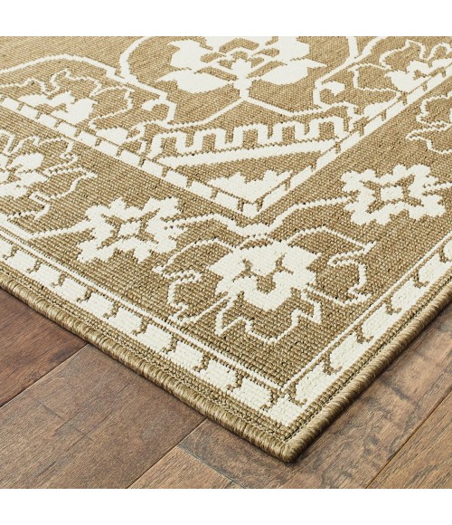 Oriental Weavers Area Rug Marina 7764J Tan 7'10" X 10'10"