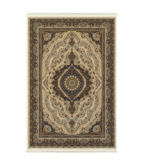 Masterpiece Area Rug Oriental Weavers Area Rug Masterpiece 111W2 Ivory 6' 7" X 9' 6"