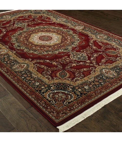 Oriental Weavers Area Rug Masterpiece 113R2 Red 6' 7" X  9' 6"
