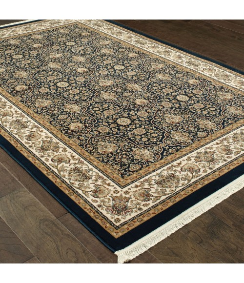 Oriental Weavers Area Rug Masterpiece 1331B Navy 2' 3" X 10' 0" Runner
