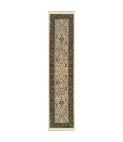Oriental Weavers Masterpiece 1335I Ivory/ Navy Area Rug 2 ft. 3 in. X 10 ft. 0 in. Runner