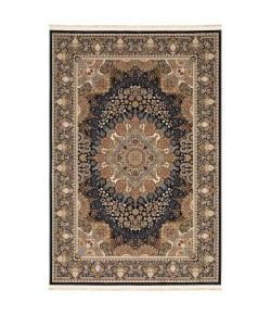 Oriental Weavers Masterpiece 1802B Navy/ Multi Area Rug 6 ft. 7 in. X 9 ft. 6 in. Rectangle