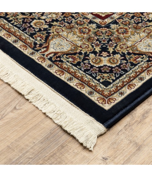 Oriental Weavers Area Rug Masterpiece 1802B Navy 6' 7" X  9' 6"