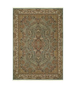Oriental Weavers Masterpiece 502L2 Blue/ Gold Area Rug 9 ft. 10 in. X 12 ft. 10 in. Rectangle