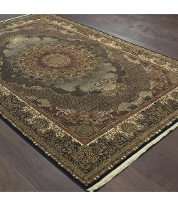 Oriental Weavers Masterpiece 5330B Blue/ Red Area Rug 3 ft. 10 in. X 5 ft. 5 in. Rectangle
