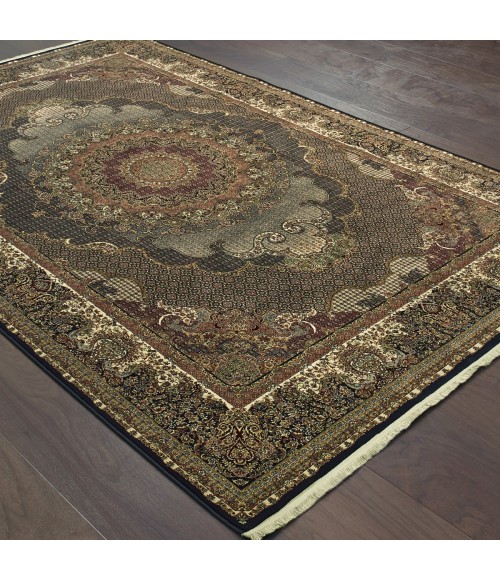 Oriental Weavers Area Rug Masterpiece 5330B Blue 9'10" X 12'10"