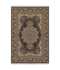 Oriental Weavers Masterpiece 5501K Navy/ Multi Area Rug 3 ft. 10 in. X 5 ft. 5 in. Rectangle