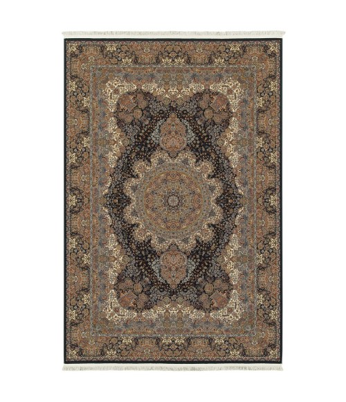 Masterpiece Area Rug Oriental Weavers Area Rug Masterpiece 5501K Navy 3'10" X 5' 5"