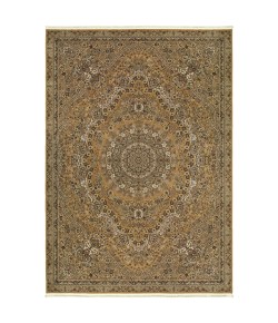 Oriental Weavers Masterpiece 8022J Gold/ Ivory Area Rug 5 ft. 3 in. X 7 ft. 6 in. Rectangle