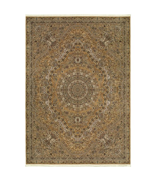 Oriental Weavers Area Rug Masterpiece 8022J Gold 5' 3" X  7' 6"