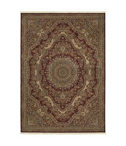 Oriental Weavers Masterpiece 8022R Red/ Gold Area Rug 6 ft. 7 in. X 9 ft. 6 in. Rectangle