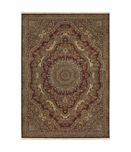Oriental Weavers Area Rug Masterpiece 8022R Red 6' 7" X  9' 6"
