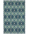 Meridian Area Rug Oriental Weavers Area Rug Meridian 2209B Navy 3' 7" X 5' 6"