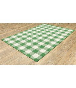 Oriental Weavers Meridian 2598G Green/ Ivory Area Rug 1 ft. 10 in. X 2 ft. 10 in. Rectangle
