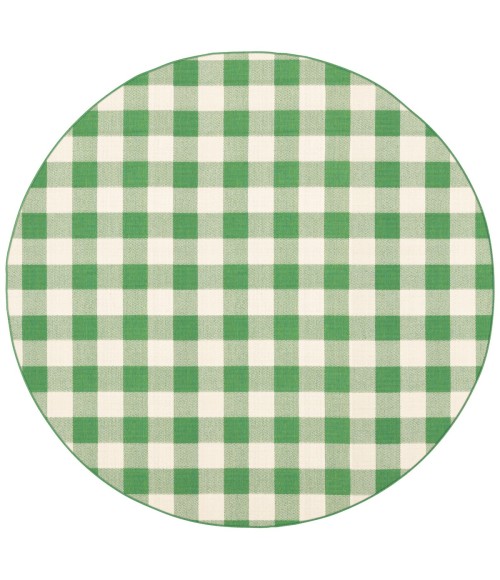 Oriental Weavers Area Rug Meridian 2598G Green 1'10" X  2'10"