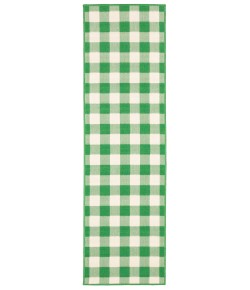 Oriental Weavers Meridian 2598G Green/ Ivory Area Rug 2 ft. 3 in. X 7 ft. 6 in. Runner