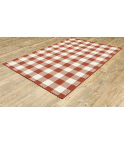 Oriental Weavers Meridian 2598R Red/ Ivory Area Rug 1 ft. 10 in. X 2 ft. 10 in. Rectangle