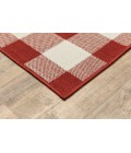 Oriental Weavers Area Rug Meridian 2598R Red 1'10" X  2'10"