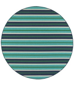 Oriental Weavers Meridian 9652F Blue/ Green Area Rug 6 ft. 7 in. X 9 ft. 6 in. Rectangle