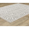 Oriental Weavers Montecito 2062H Grey/ White 3 Ft. 3 In. X 5 Ft. Rectangle Rug