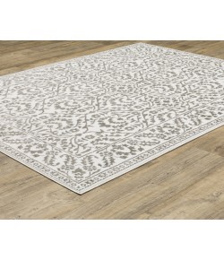 Oriental Weavers Montecito 2062H Grey/ White 6 Ft. 7 In. X 9 Ft. 6 In. Rectangle Rug