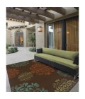 Montego Area Rug Oriental Weavers Area Rug Montego 2635N Brown 6' 7" X 9' 6"