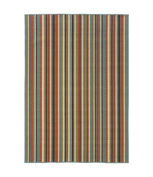 Oriental Weavers Area Rug Montego 6996C Green 7'10" X 10'10"