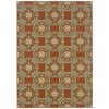 Oriental Weavers Montego 8323D Rust/ Ivory Area Rug 3 ft. 7 in. X 5 ft. 6 in. Rectangle