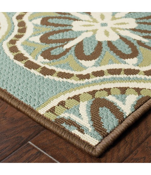 Oriental Weavers Area Rug Montego 8323L Blue 2' 3" X  7' 6" Runner