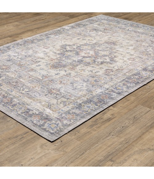 Oriental Weavers Area Rug Myers Park MYP02 Blue 5' X  7'