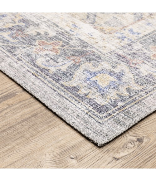 Oriental Weavers Area Rug Myers Park MYP02 Blue 5' X  7'