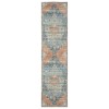 Oriental Weavers Myers Park Myp03 Rust/ Blue Area Rug 2 ft. X 8 ft. Runner