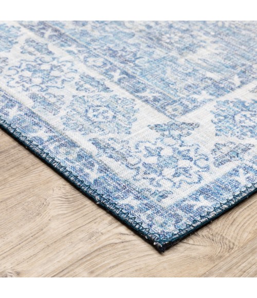 Oriental Weavers Area Rug Myers Park MYP04 Blue 5' X  7'