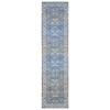 Oriental Weavers Myers Park Myp04 Blue/ Ivory Area Rug 2 ft. X 8 ft. Runner