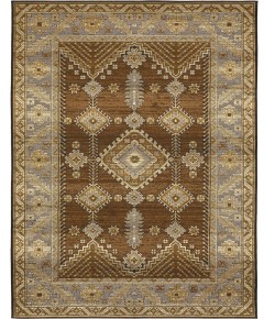 Oriental Weavers Naples 1441X Brown/ Blue 9 Ft.10 In. X 12 Ft.10 In. Rectangle Rug
