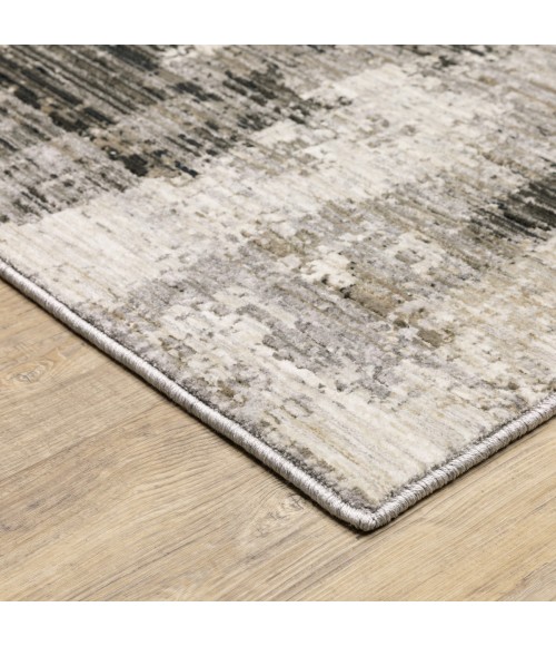 Oriental Weavers Area Rug Nebulous 4151N Grey 2' 3" X  7' 6" Runner