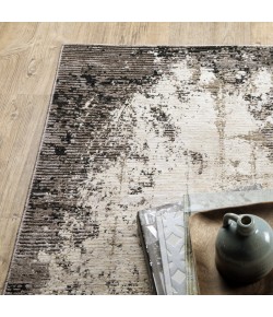 Oriental Weavers Nebulous 7151E Grey/ Ivory Area Rug 5 ft. 3 in. X 7 ft. 6 in. Rectangle