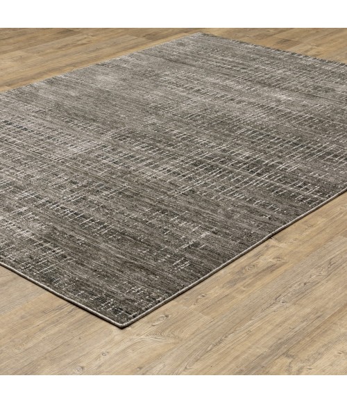 Oriental Weavers Area Rug Nebulous 751D9 Charcoal 2' 3" X  7' 6" Runner